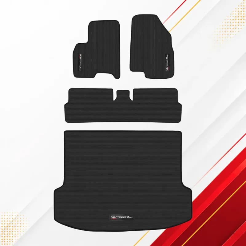 Jogo De Tapetes Fenix Para Chery Tiggo 7 Pro Max Drive Borracha Eco